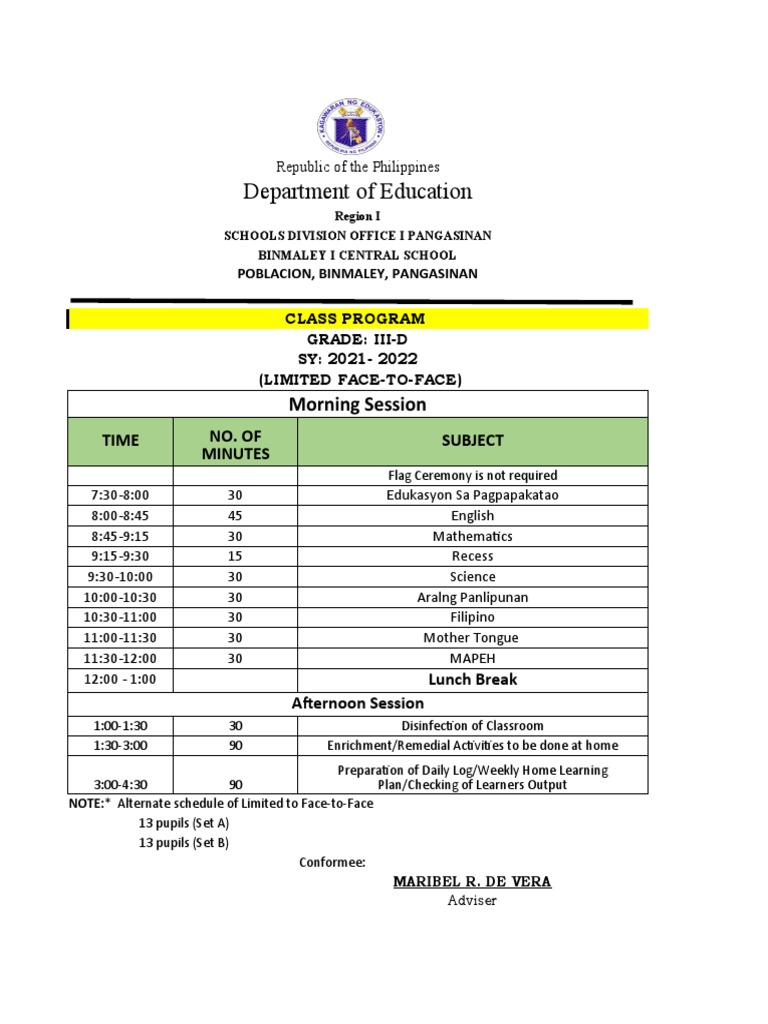 sample-grade-3-class-program-2021-2022-pdf-cognitive-science