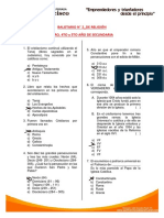 PDF Balotario de Religion - 3er, 4to y 5to Año - Miercoles 30-09-20
