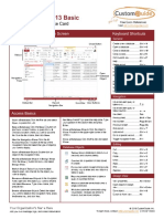 Access 2013 Basic Quick Reference