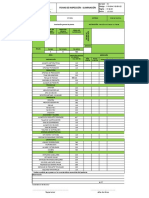 Medición de iluminación planta procesamiento alimentos