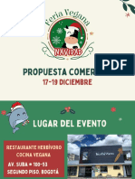 ?feria Vegana Navidad Propuesta ?