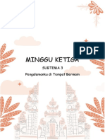 Worksheet Pengalamanku Subtema 3