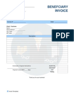 Invoice template generator for business