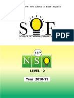 Nso Level 2 2012 13
