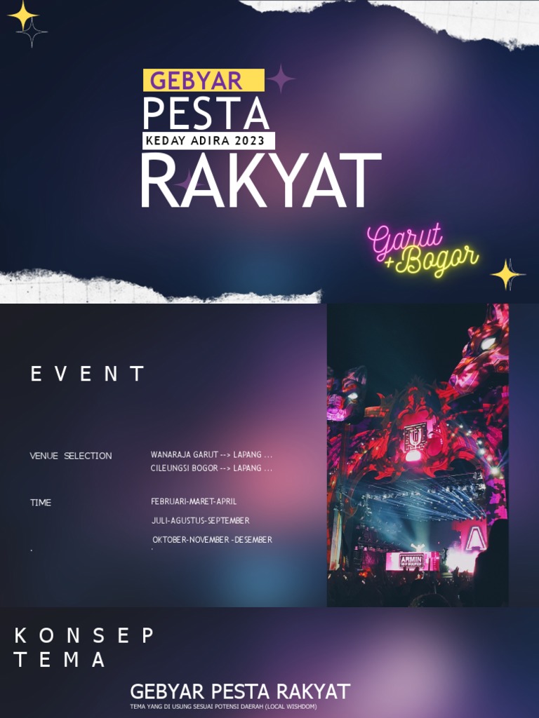 Gebyar Pesta Rakyat Garut 2023 | PDF