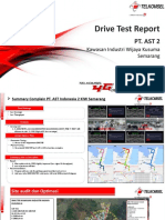 Drive Test Report: Pt. Ast 2