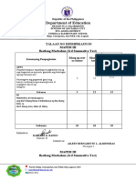 Mapeh 3-Q3-3RD Summative Test