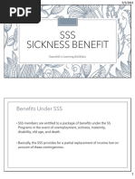 SSS Sickness Benefit Computation Guide | PDF | Identity Document | Salary