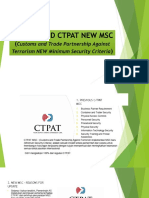 GSV 2.0 & Ctpat New MSC