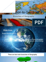 Branches of Geography