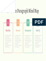 4 Column Mind Map Template for Business Planning