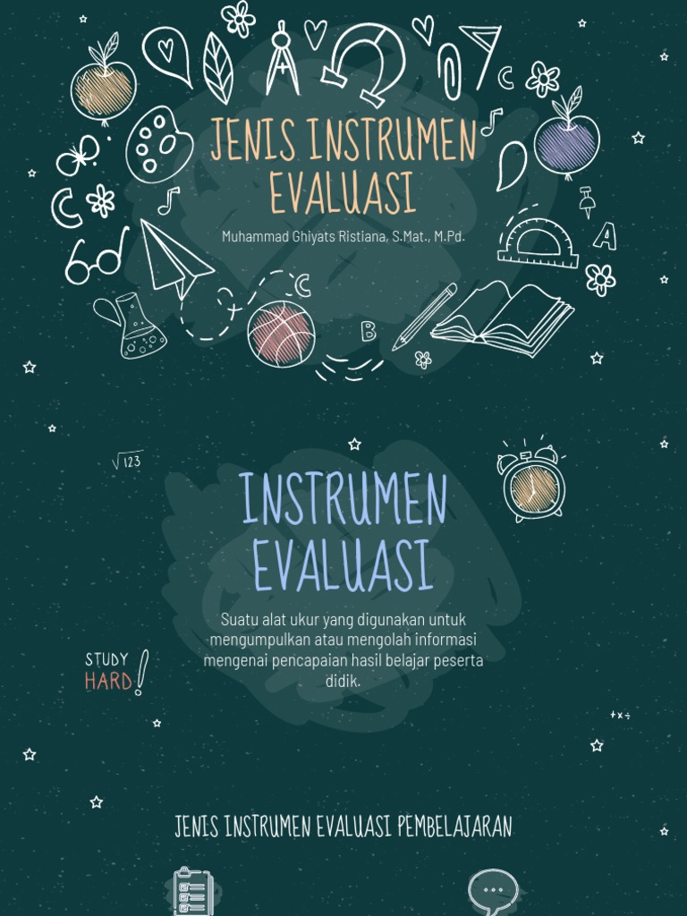 Jenis Instrumen Evaluasi | PDF