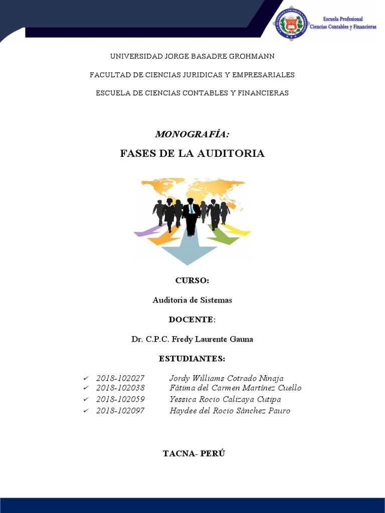 Grupo 5 - Etapas de La Auditoría | PDF | Auditoría | Contralor