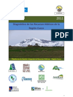Diagnostico de Los Recursos Hidricos de La Region Cusco