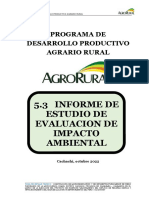 Informe de Estudio de Evaluacion de Impacto Ambiental