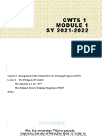 CWTS 1 Module 1