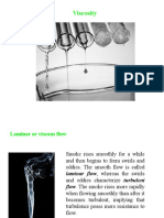 Viscosity Slide