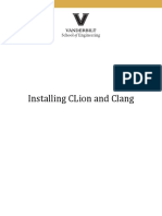 Installing CLion and Clang