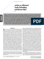 Functional Properties As Affected by Laboratory-Scale Parboiling of Rough Rice and Brown Rice