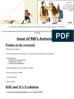 RBIs Autonomy