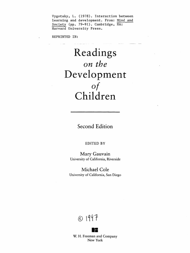 CONSTRUCTIVIST LEARNING THEORY VYGOTSKY 1978 PDF visual data 2