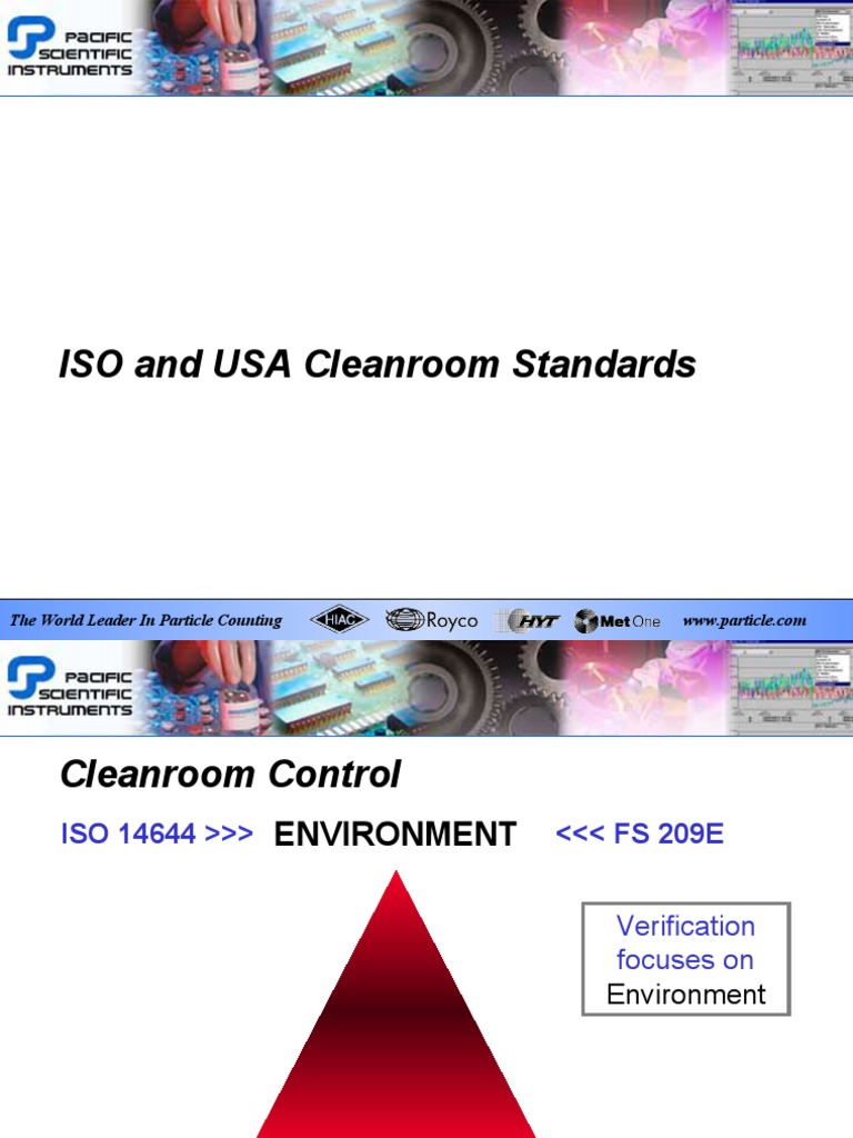Particle Counting & Cleanroom Standards | PDF