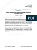 Evolución de La Deuda Externa Pública Panameña y Su Peso en La Economía Panameña, 2010-2017