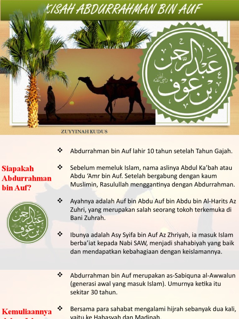 Abdurrahman Bin Auf PDF