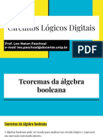 Circuitos Lógicos Digitais Teoremas Booleanos