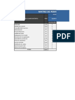 Matriz de Perfil Competitivo (MPC) : Factores Claves de Éxito Zapatería 3 Chanchitos