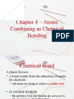 Week 1 - Ch4. Chemical Bonding