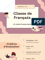 Bienvenue À La Classe