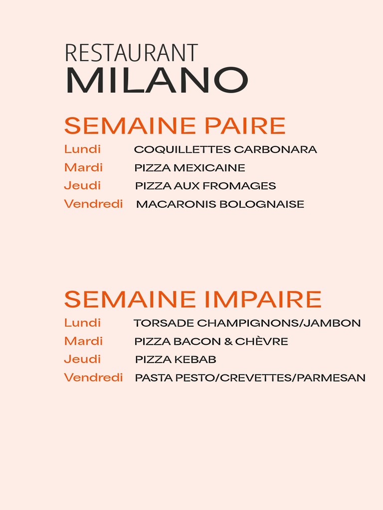 Milano Pdf