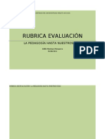 Rubrica de Evaluación Edith Montoya