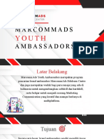Proposal Marcommads Youth Ambassadors