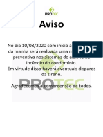 Aviso de Preventiva Incendio 2