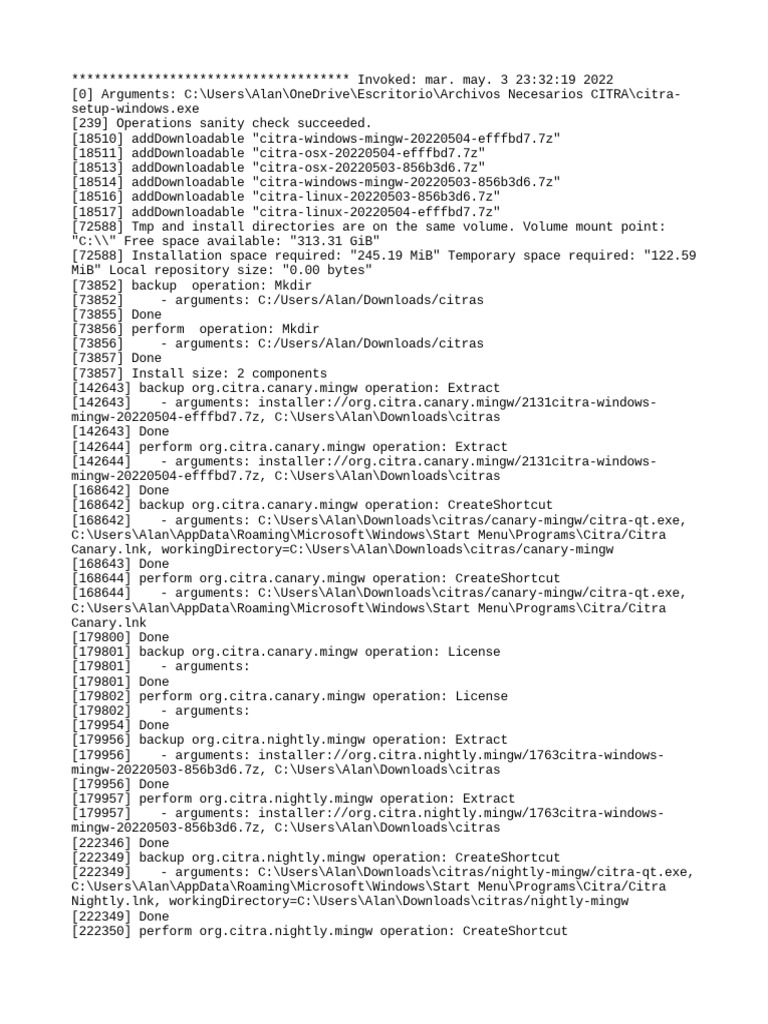 Installation Log PDF Microsoft Windows Microsoft