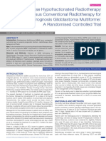 Hypofractionated RT in GBM - JCDR