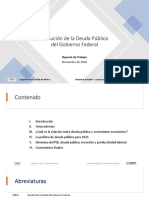 Evolucion de La Deuda Pública en México