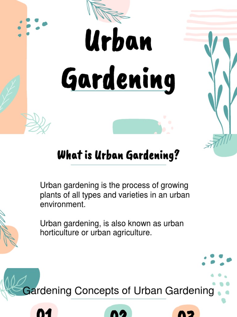 TLE8. Urban Gardening | Download Free PDF | Urban Agriculture | Foods