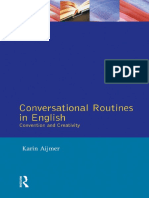 Aijmer - 2014 - Conversational Routines in English