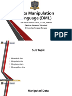 Pertemuan 4 - DML