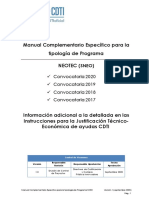 Cdti - Manual Neotec 17-20 Sept 20