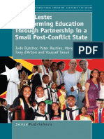 (Comparative and International Education) Jude Butcher, Peter Bastian, Margie Beck, Tony D’Arbon, Youssef Taouk (Auth.) - Timor-Leste_ Transforming Education Through Partnership in a Small Post-Confli