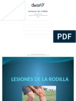 Lesiones rodilla guía diagnóstico 40pág