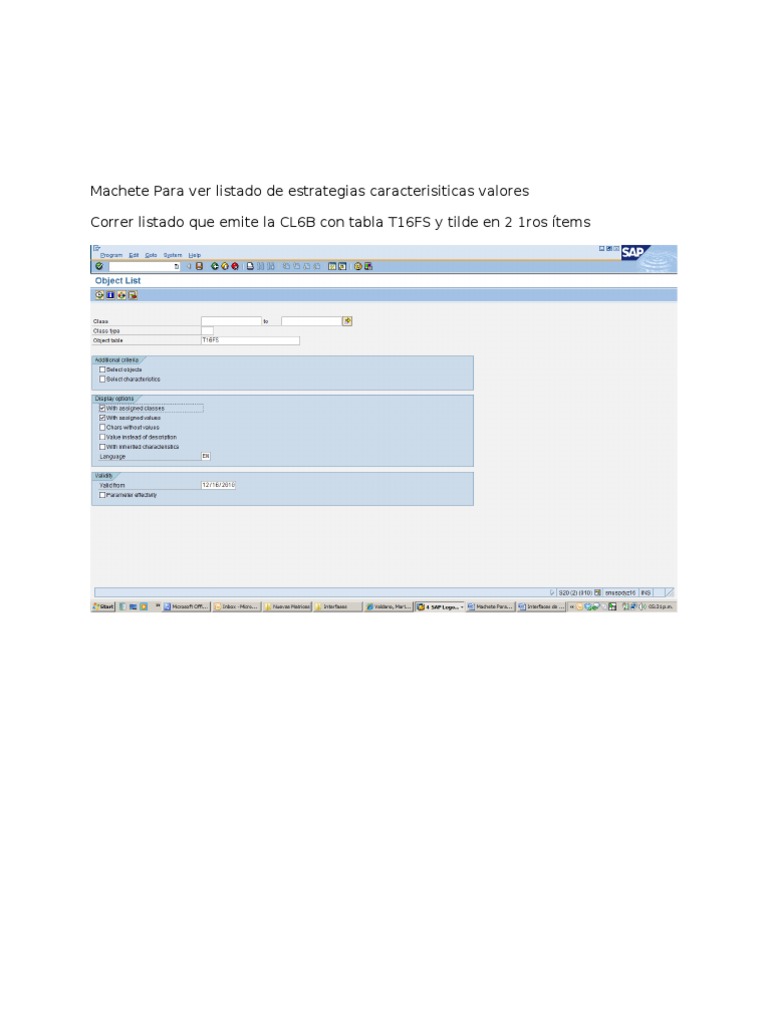 Machete para Ver Listado de Estrategias Caracterisiticas Valores | PDF