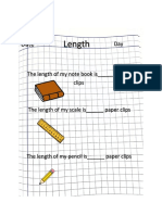 Length-Notebook Task