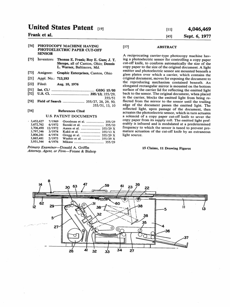 Us4046469a 1 PDF Relay Electronic Circuits