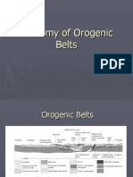 Anatomy of Orogenic Belts