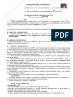 Contract Examene - Comisie